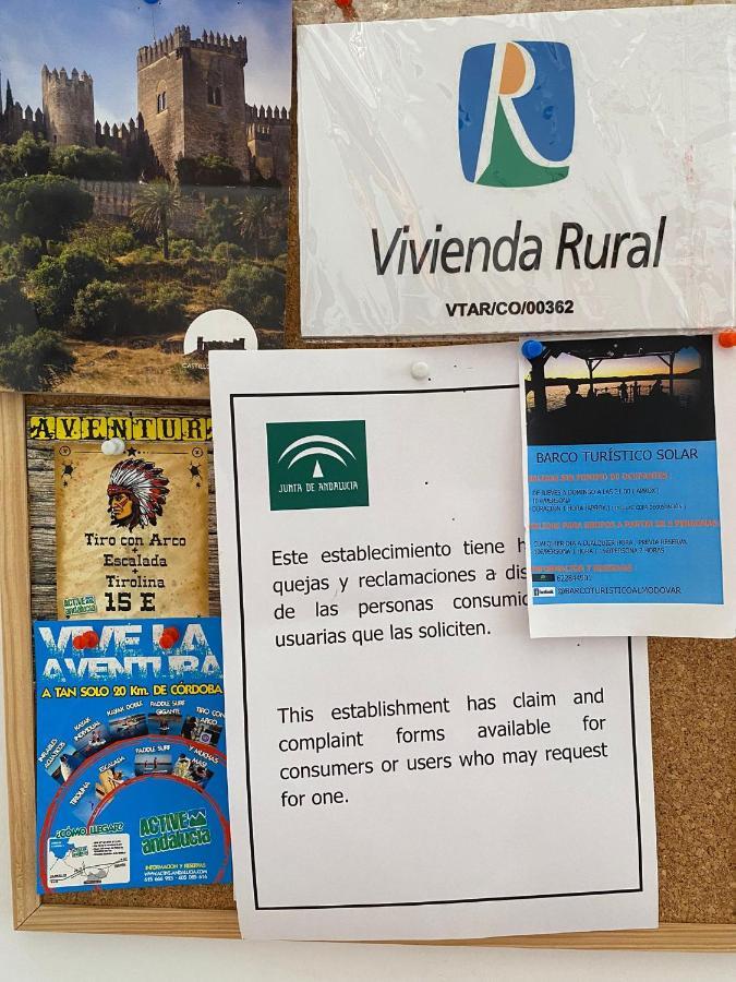 Casa Rural Mirador Del Castillo Almodóvar del Río 外观 照片